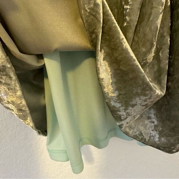 Design Lab Lord & Taylor Sage Mini Dress Size Medium - Picture 6 of 8